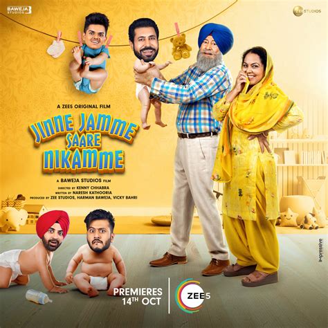 Zee5 Global To Premiere Punjabi Film Jinne Jamme Saare Nikamme On