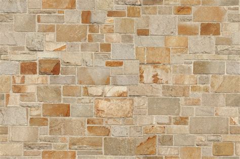 Seamless Stone Brick Wall Maps Texturise Free