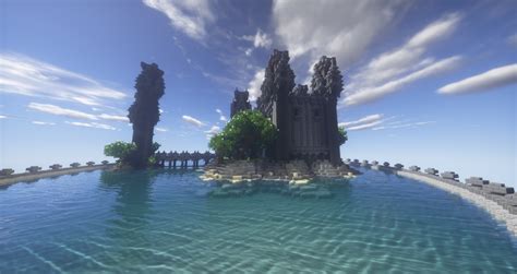 Castle Of The Sea Minecraft Map