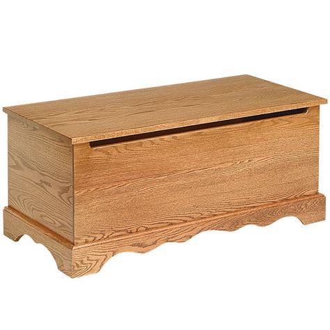 Oak Amish Toy Chest Handcrafted Amish Furniture Cabinfield