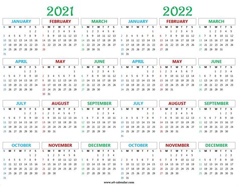 Free Printable Calendars 2021 2022 Free Printable Calendar Monthly