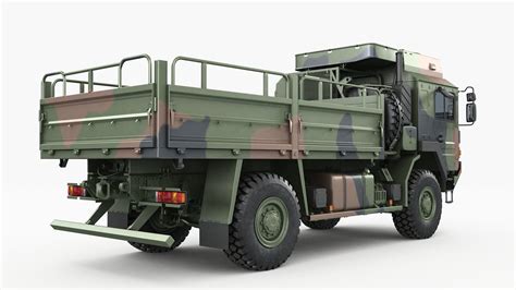 Military Truck Man Hx60 3d Model Cgtrader