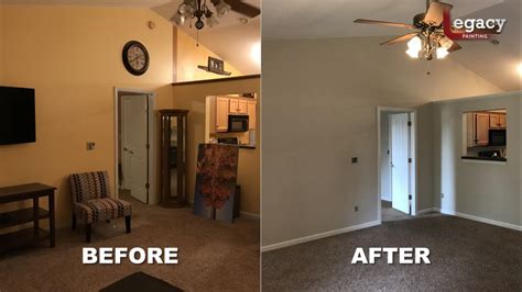 Home Interior Painting Before And After Franklin Indiana Legacy