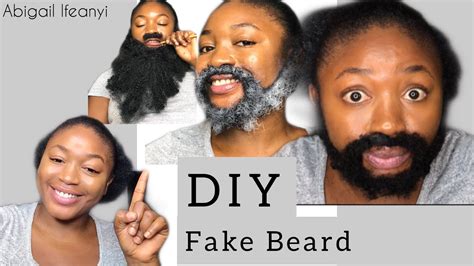 Diy Fake Beard How To Make Fake Beard Easy And Beginner Friendly