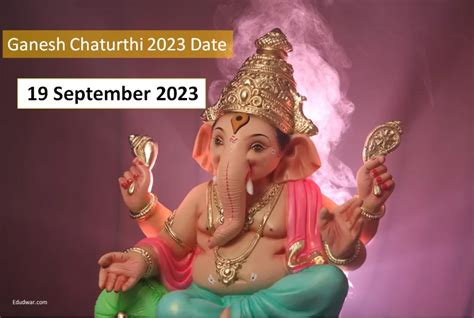 Ganesh Chaturthi 2023 Date Vinayaka Chaturti Ganpati Puja Start And