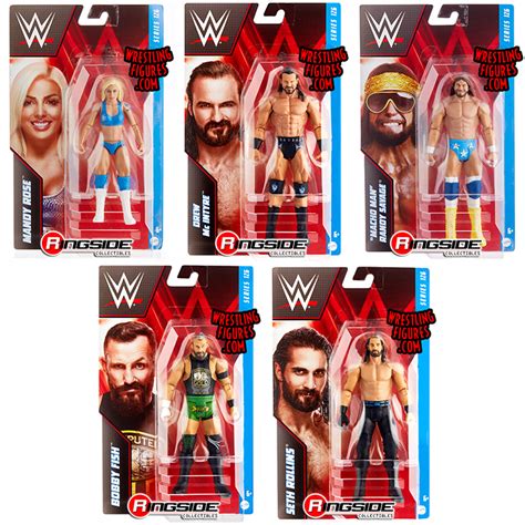 Wwe Series 126 Toy Wrestling Action Figures By Mattel This Set