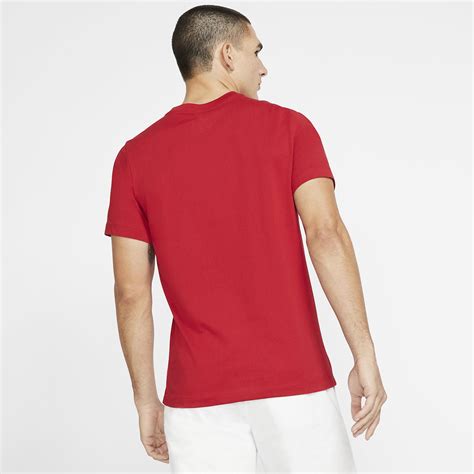 Nike Mens Dri Fit Tennis T Shirt Gym Red