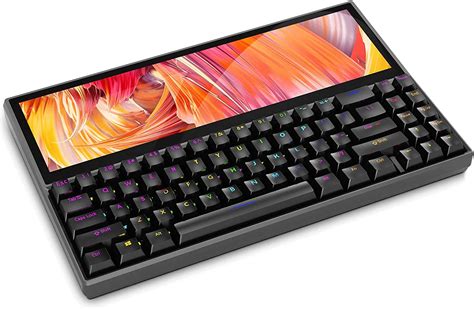 450 Keyboard With A Touchscreen Mechanicalkeyboards