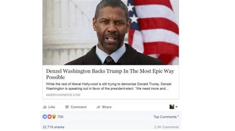Google donald trump, people magazine and 1998. Denzel Washington supporting Trump is '100 per cent' fake ...
