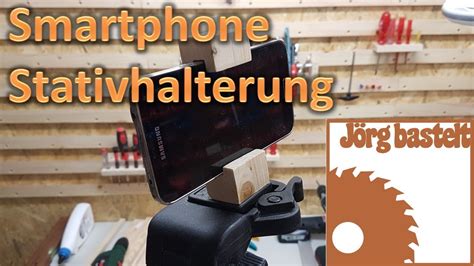 Smartphonehalter Aus Holz Selbst Gebaut Youtube