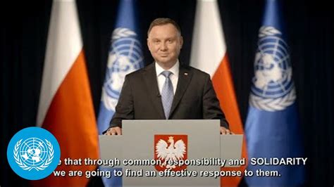 🇵🇱 poland president addresses general debate 75th session youtube