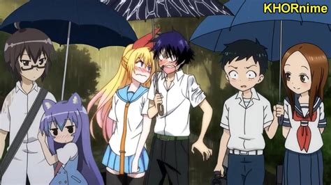 Kawaii Love Umbrella Couples Funny And Cute Anime