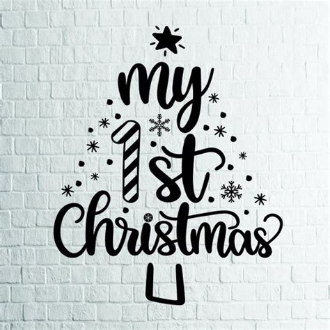 40++ Babys first christmas svg free inspirations | This is Edit
