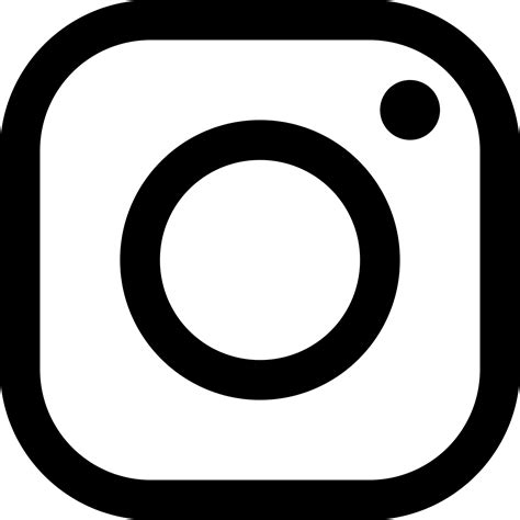 Arriba 93 Foto Icono Instagram Blanco Y Negro El último