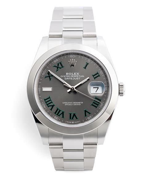 The iconic pairing rolex wimbledon has been around for decades. Rolex Datejust 41 Watches | ref 126300 | Wimbledon Dial '5 ...