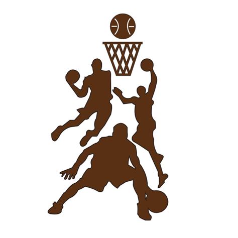 Diy Basketball Stencils Imaginationcrafters