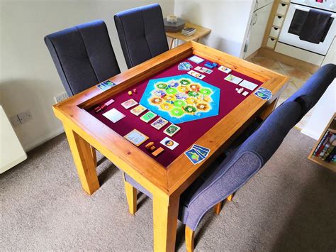 Board Gaming Dining Table Etsy