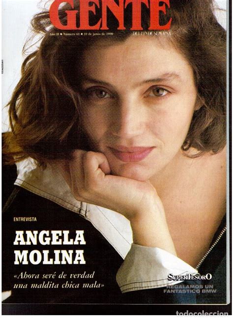 Gente 1990 Angela Molina Rolling Stones Poli Comprar Otras
