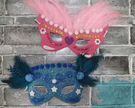 Carnaval 2018 Máscaras Venecianas Manualidades Para Niños Rápidas Y