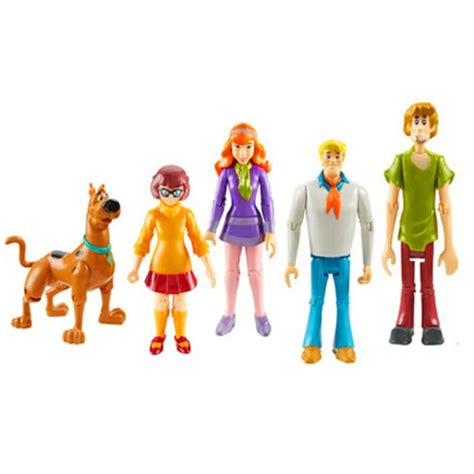 Toys And Games Daphne Full Mini Scooby Doo Gang Figure Set Fred Scooby