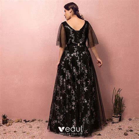 Shop our tulle black dresses selection from the world's finest dealers on 1stdibs. Chic / Beautiful Black Plus Size Prom Dresses 2018 A-Line ...