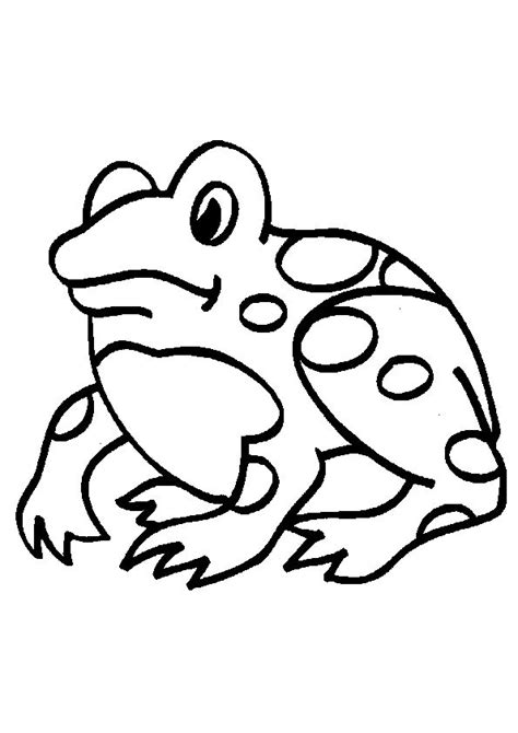 Kids N Coloring Page Frogs Frogs