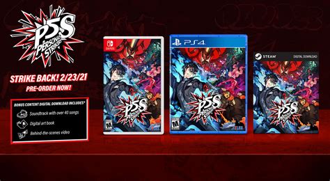 The game is a crossover between koei tecmo's dynasty warriors franchise and. PS4/Switch Persona 5 Scramble: The Phantom Strikers ...