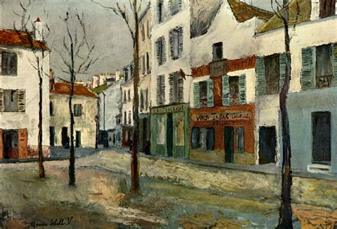 Square Tertre On Montmartre Maurice Utrillo