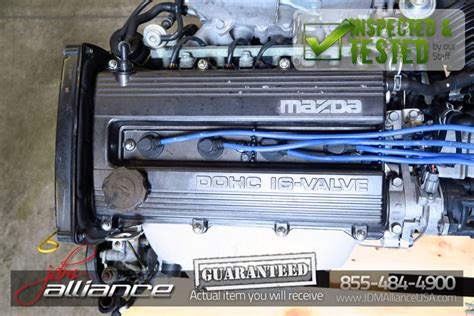 Jdm 89 94 Mazda B5 15l Dohc Engine Mx3 323 Familia 5 Speed Transmissi