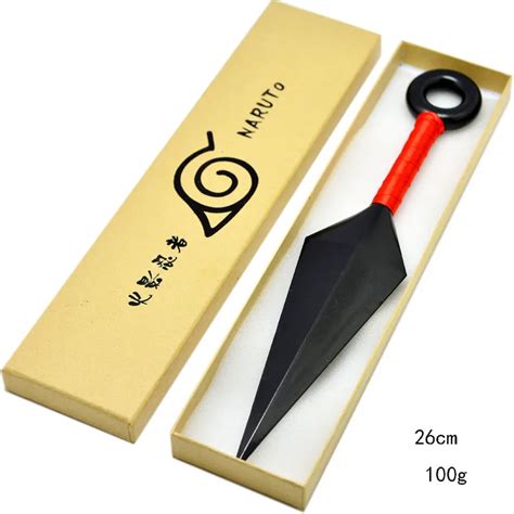 Anime Naruto Ninja Uzumaki Kunai Knives For Throwing Weapon Props