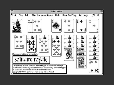 Solitaire Royale Macintosh Repository