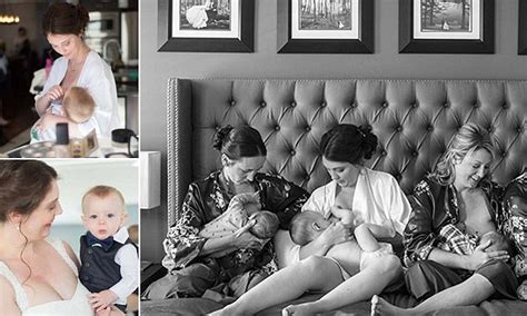 Wedding Photographer Jamie Riddell Captures Bride Breastfeeding Before The Ceremony Daily Mail