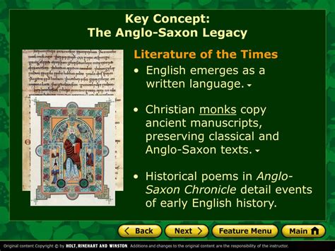 Ppt The Anglo Saxon Period And The Middle Ages Introduction To The Literary Period Powerpoint