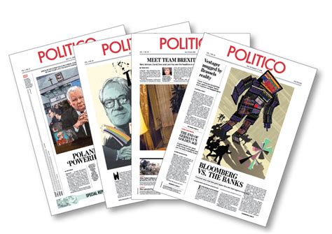 Politico Print Edition Politico