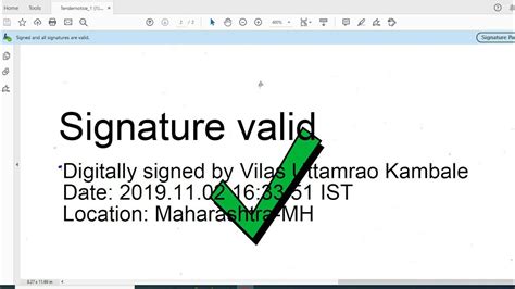 how to validate digital signature in pdf in windows 10 digital signature verify kaise kare