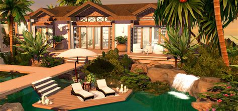 Sims 4 Tropical Getaway Nimfastereo