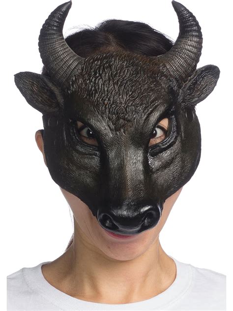 Adult Bull Mask Costume Accessory