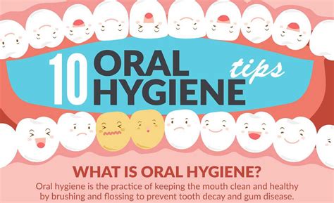10 Oral Hygiene Tips Infographic