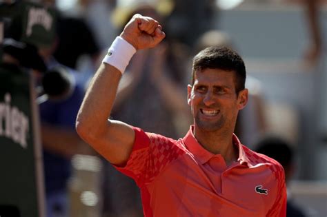 Novak Djokovic Breaks His Tie With Rafael Nadal By Reaching 17th French