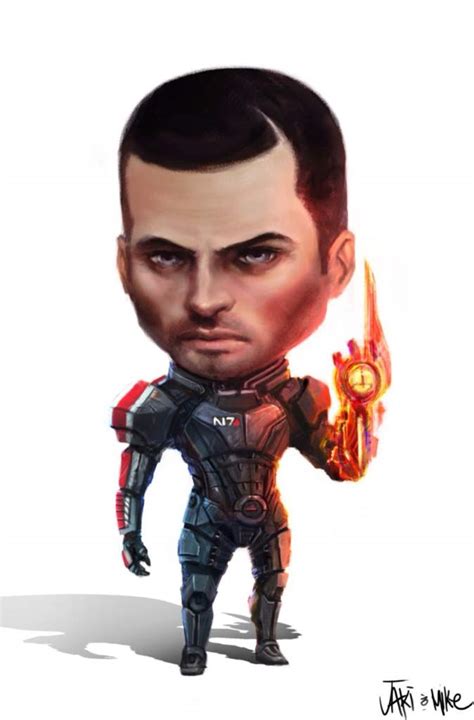 Mass Effect Chibi Fan Art 🎨 Video Games Amino
