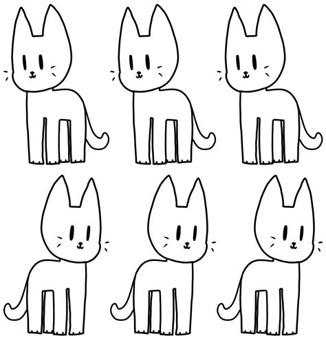 Cat Bases Favourites By Onyxthecatandwolf On Deviantart