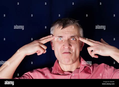 Suicide Concept Man Pointing Gun Hi Res Stock Photography And Images