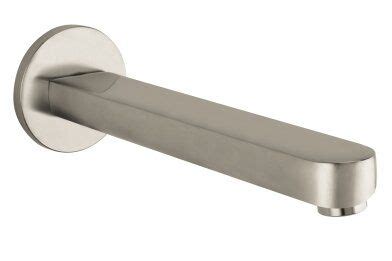 It provides greater freedom of movement between spout. Hansgrohe Metris S Wall Mount Tub Spout Trim Finish ...