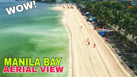 Manila Bay Aerial View Dolomite Beach Kuyarons Tv 05 18 2022 Youtube
