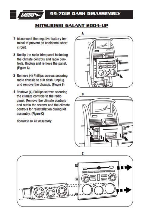 2002 mitsubishi galant radio removal/replacement and pioneer cd player install. Wiring Diagrams and Free Manual Ebooks: Metra 99-7012 Radio Wiring Harness Mitsubishi Galant 2004-up