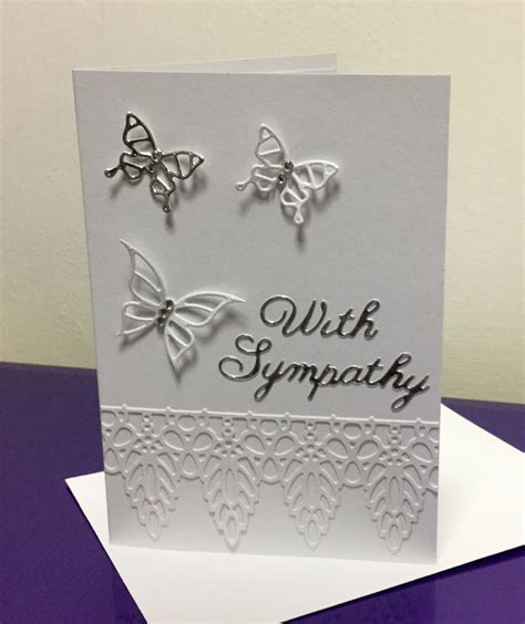 Sympathy Card Condolence Card Sympathy Cards Scrapbooking Techniques