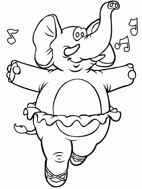 Color this friendly elephant with your favorite colored pencils, crayons, or. Get This Free Printable Cute Baby Elephant Coloring Pages ...