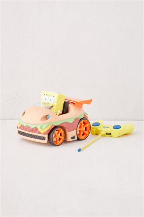 Nkok Inc Spongebob Squarepants Remote Control Krabby Patty Car Urban