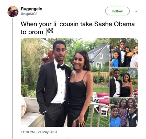 Sasha Obama Heads To Prom