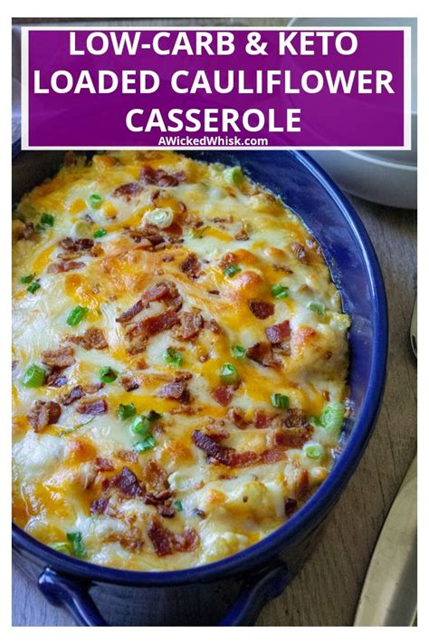 If you like this healthy pesto chicken casserole, you might also like some of these other low carb keto casserole recipes: Loaded Cauliflower Casserole | Recipe | Loaded cauliflower ...